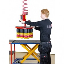 Glass bottle gripper...