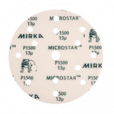 Šlifavimo diskelis Mirka MICROSTAR 150 mm, Grip, 15 sk. P2000