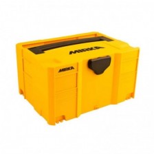 Plastikinė dėžė Mirka 400 x 300 x 210 mm, geltona